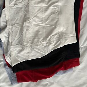 lululemon athletica Mini Skirt Set - White, Black, Red, Blue